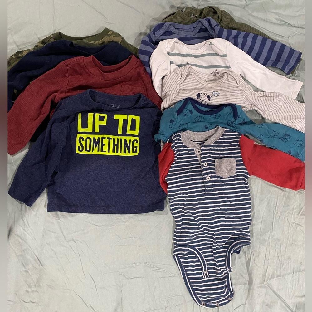 Bundle of long sleeve shirts